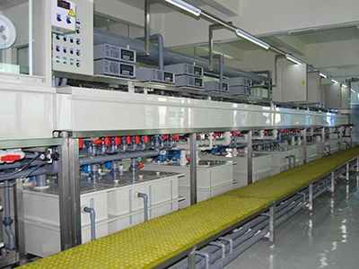 Линия непрерывного гальванического покрытия